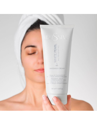Crema Masaje Pieles Hiperpigmentadas Levissime White Pearl Be.Essential 200Ml
