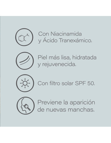 Crema Despigmentante SPF50 Levissime White Pearl Be Essential 50Ml