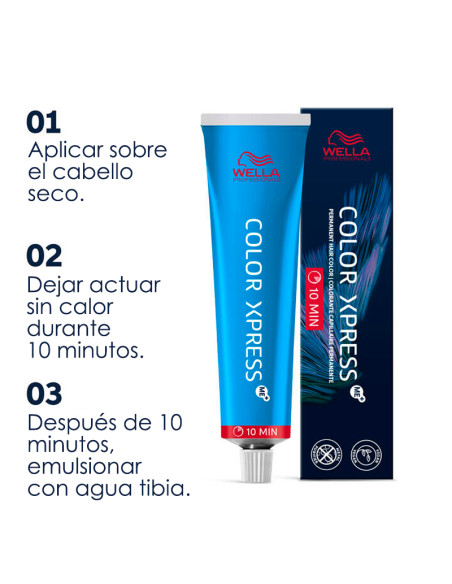 Tinte Color Xpress 10 Minutos Wella 60ML
