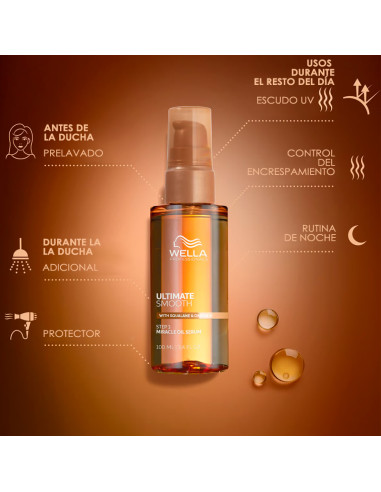 Sérum Wella Miracle Oil Ultimate Smooth 100Ml