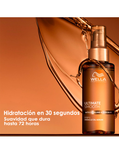 Sérum Wella Miracle Oil Ultimate Smooth 100Ml