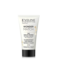 Base De Maquillaje Serúm Eveline 3 en 1 Wonder Match 30Ml