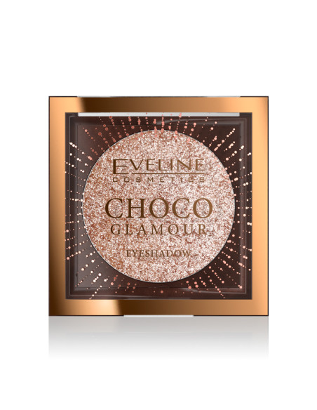 Sombra Ojos Mono Eveline Choco Glamour Nº 01 3.5Gr