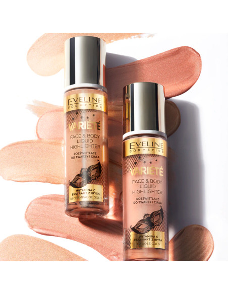 Iluminador En Crema Eveline Variete Liquid Highlighter Nº01 30Ml