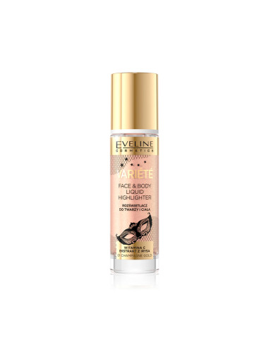 Iluminador En Crema Eveline Variete Liquid Highlighter Nº01 30Ml