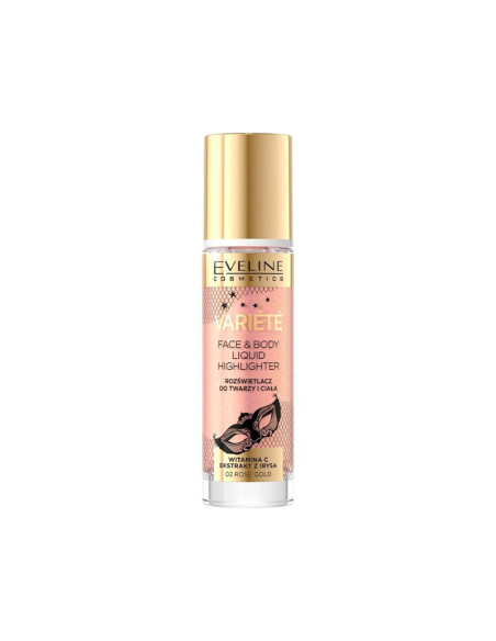 Iluminador En Crema Eveline Variete Liquid Highlighter Nº02 30Ml