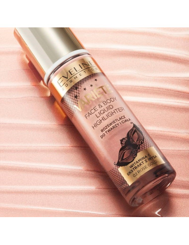 Iluminador En Crema Eveline Variete Liquid Highlighter Nº02 30Ml