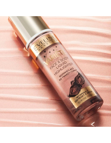 Iluminador En Crema Eveline Variete Liquid Highlighter Nº02 30Ml