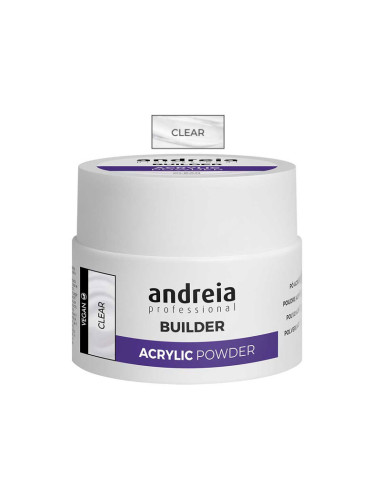 Polvo Acrílico Uñas Andreia Clear 200Gr