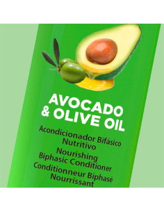 Acondicionador Bifasico Nutritivo Nirvel Aguacate Y Oliva 100Ml 2