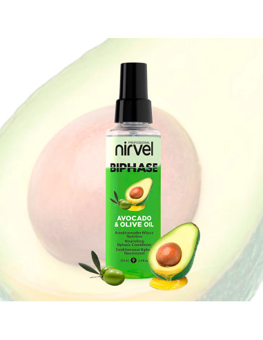 Acondicionador Bifasico Nutritivo Nirvel Aguacate Y Oliva 100Ml