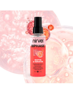 Acondicionador Bifasico Reestructurante Nirvel Biotina y Keratina 100Ml 2