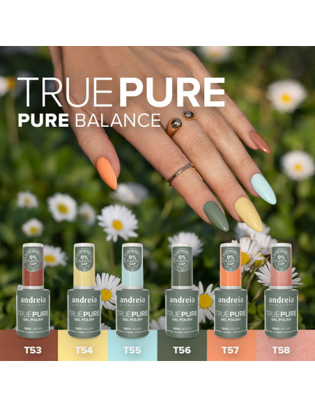 Esmalte Semipermanente Vegano Andreia True Pure Sin Hema T53