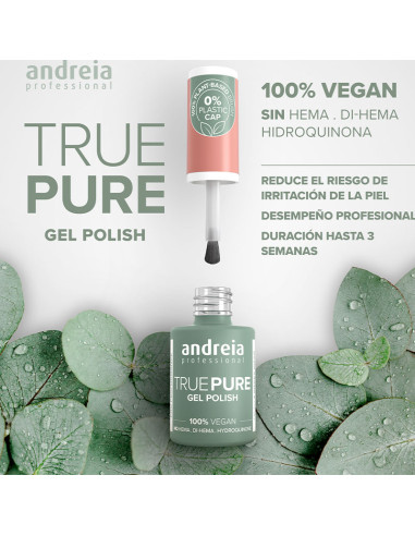 Esmalte Semipermanente Vegano Andreia True Pure Sin Hema T55