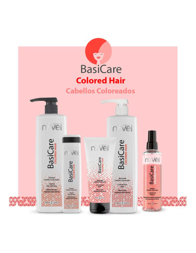 Acondicionador Bifásico Sin Aclarado Basicare Colored Hair 200Ml