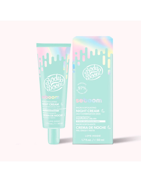 Crema Noche Exfoliante Seboom Bodyboom 50ML