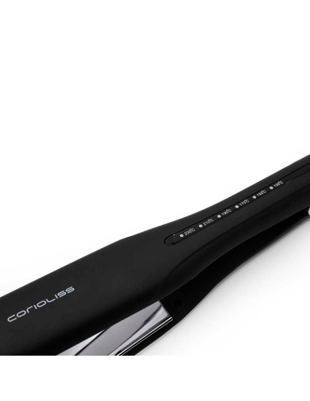 Plancha Corioliss The Wide Black Placas 40MM
