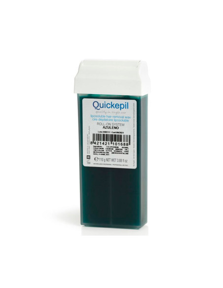 Cera Depilatoria Roll-On Azul Quickepil
