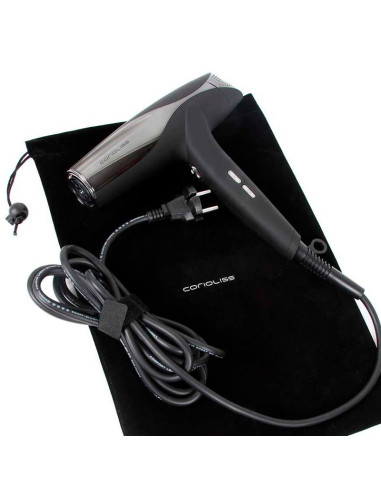 Secador Corioliss Wind Black Chrome 1500W
