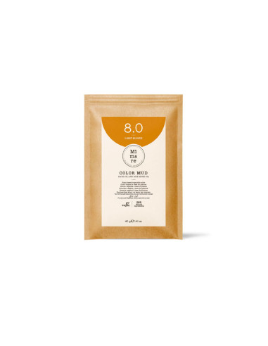 Color En Barro Mimare Color Mud Nº 8.0 Rubio Claro 40gr