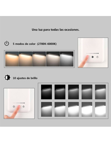 Lampara Flexo Manicura Led
