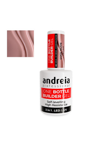 Gel Viscosidad Baja One Bottle Builder Gel Andreia Cool Nude 14Ml