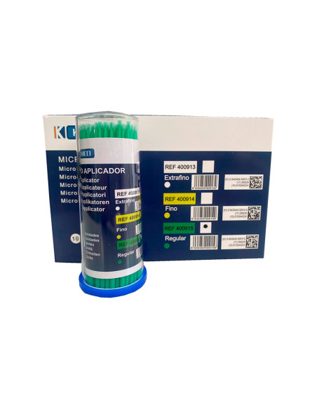 Micro Aplicador Extensión Pestañas 100 Unds