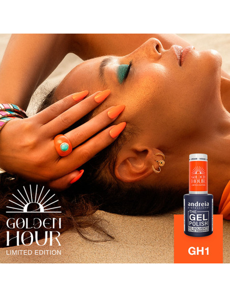 Esmalte Semipermanente Vegano Andreia Golden Hour GH1