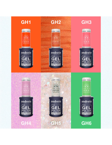 Esmalte Semipermanente Vegano Andreia Golden Hour GH2