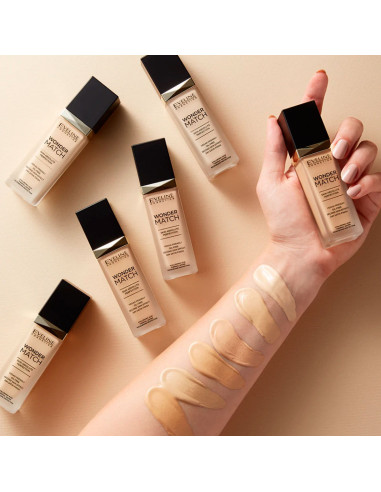 Maquillaje Wonder Match Eveline Nº35 Sunny Beige 30Ml