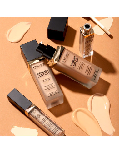 Maquillaje Wonder Match Eveline Nº45 Honey 30Ml