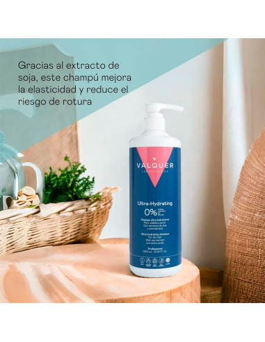 Champu Valquer Ultra Hidratante Cabello Seco 0% Litro