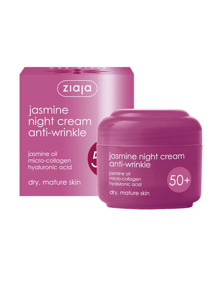 Crema Ziaja Noche Antiarrugas Jazmin 50Ml