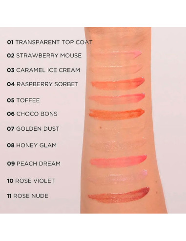 Brillo De Labios Eveline Lip Gloss Diamond Glow Nº9