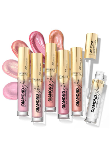 Brillo De Labios Eveline Lip Gloss Diamond Glow Nº9