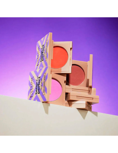 Colorete Compacto Soft Matte Eveline Better Than Perfect Nº02