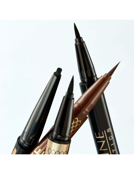Eyeliner 2 En 1 Ultra Black Variete Double Effect Eveline Negro