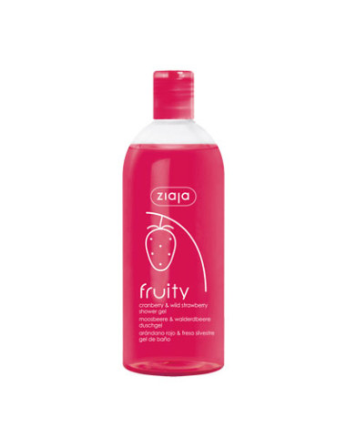 Gel Baño Ziaja Arandano Rojo Y Fresa Silvestre 500Ml