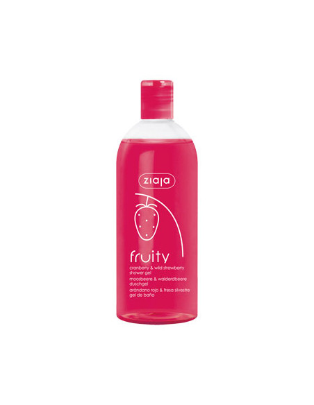 Gel Baño Ziaja Arandano Rojo Y Fresa Silvestre 500Ml