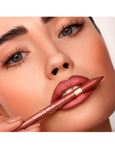 Lápiz Labios Lipliner Gel Waterproof Variete Eveline Nº5 Angel Nud