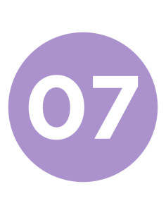 Lápiz Ojos Eyeliner Gel Waterproof Variete Eveline Nº07 Lavander 2