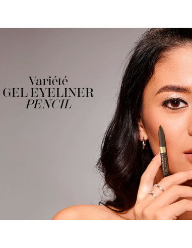 Lápiz Ojos Eyeliner Gel Waterproof Variete Eveline Nº02 Brown