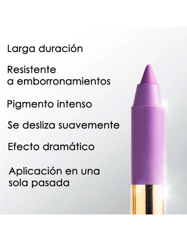 Lápiz Ojos Eyeliner Gel Waterproof Variete Eveline Nº07 Lavander