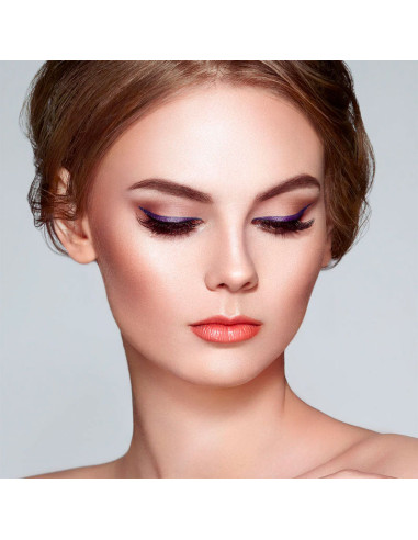 Lápiz Ojos Eyeliner Gel Waterproof Variete Metallic Eveline Nº10 Aubergine