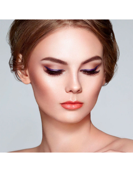 Lápiz Ojos Eyeliner Gel Waterproof Variete Metallic Eveline Nº10 Aubergine