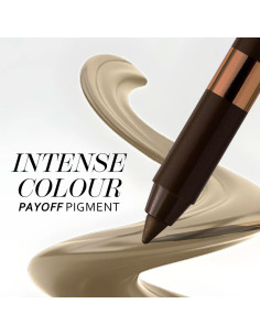 Lápiz Ojos Eyeliner Gel Waterproof Variete Metallic Eveline Nº11 Khaki 2