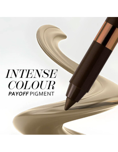 Lápiz Ojos Eyeliner Gel Waterproof Variete Metallic Eveline Nº11 Khaki