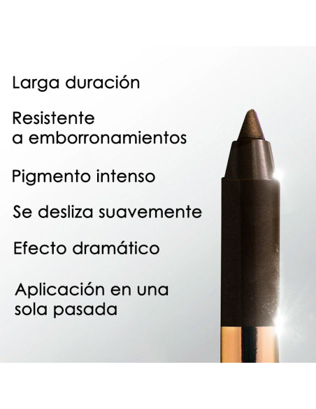 Lápiz Ojos Eyeliner Gel Waterproof Variete Metallic Eveline Nº11 Khaki