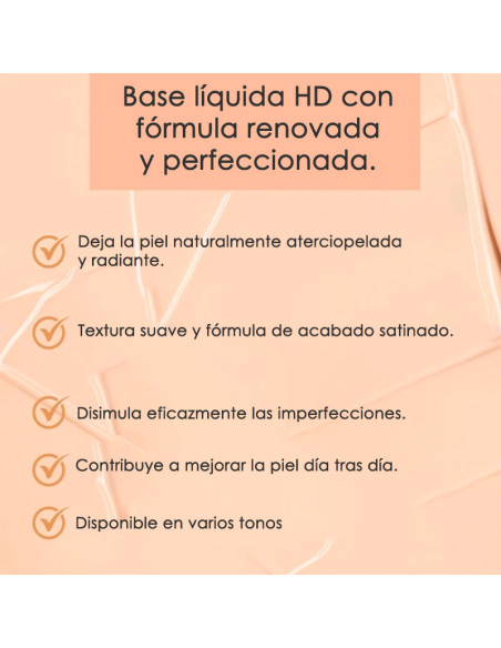 Maquillaje Matificante Liquid Eveline Con Pipeta Nº 40 Beige Calido 32Ml