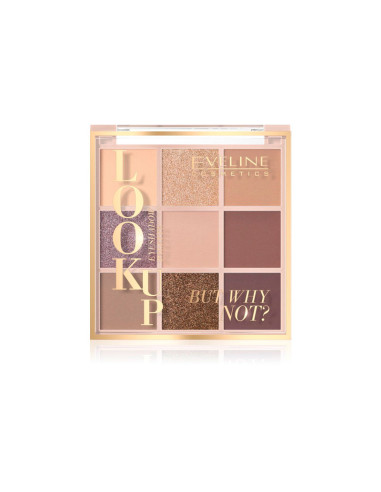 Paleta Sombras Look Up Eveline 9 Colores But Why Not